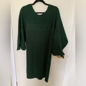 🌸$10 or 5/$40🌸 It’s sweater weather! Dark green sweater dress.